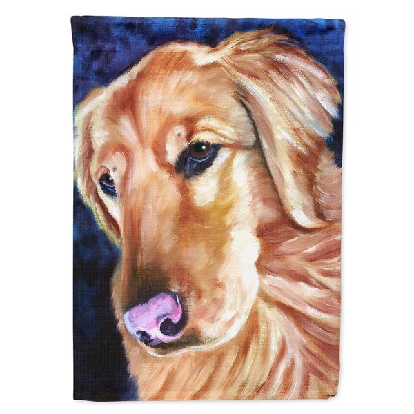 Carolines Treasures Golden Retriver Huh Garden Size Flag 7384GF